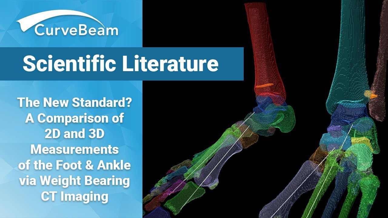 Scientific Literature: The New Standard? A Comparison of 2D and 3D Measurements of the Foot & Ankle Via Weight Bearing CT Imaging