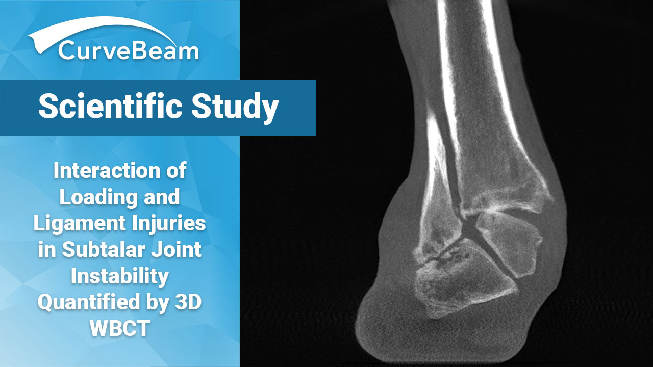 WBCT Reveals Subtalar Joint Instability Mechanisms