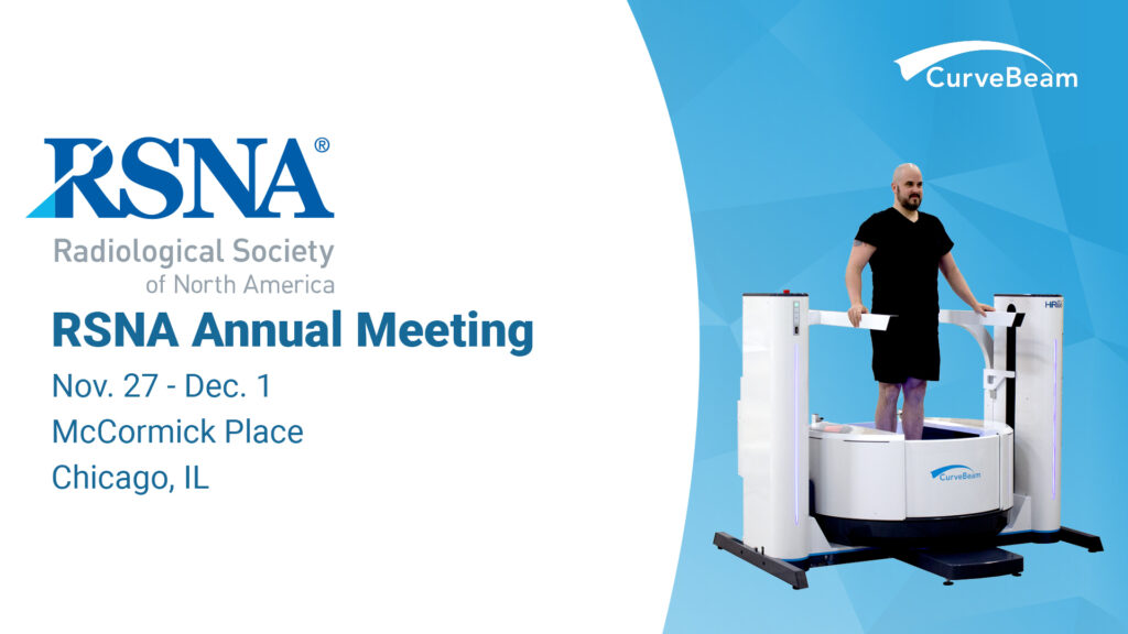 RSNA Annual Meeting CurveBeam AI